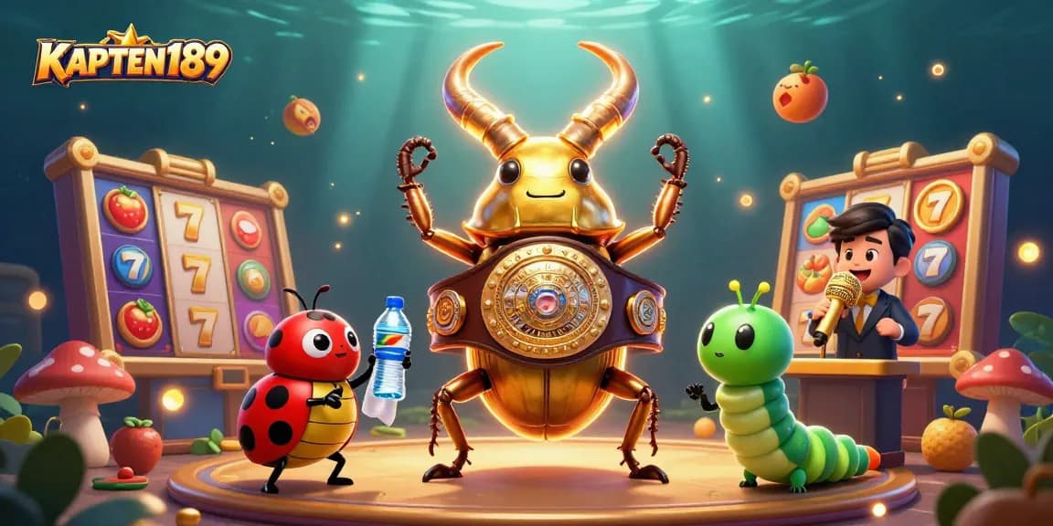 KAPTEN189 menawarkan permainan slot online dengan jackpot menarik dan simbol keberuntungan di dunia kasino