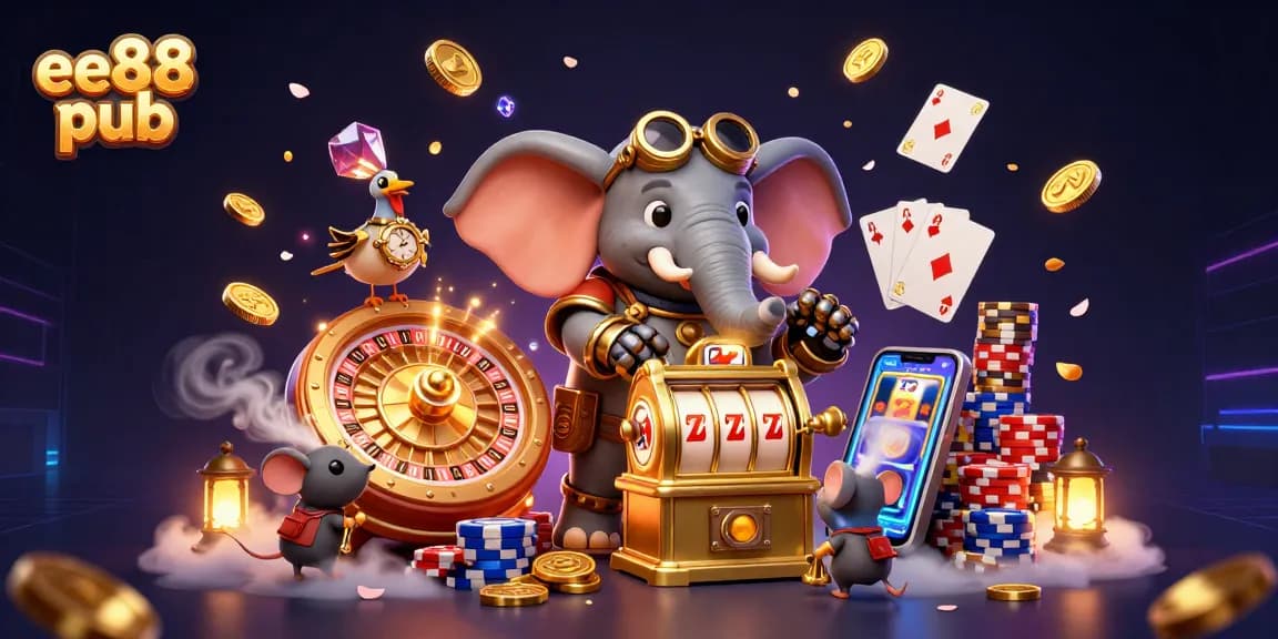 Spin and win at ee88 pub with an exciting steampunk-themed casino adventure!