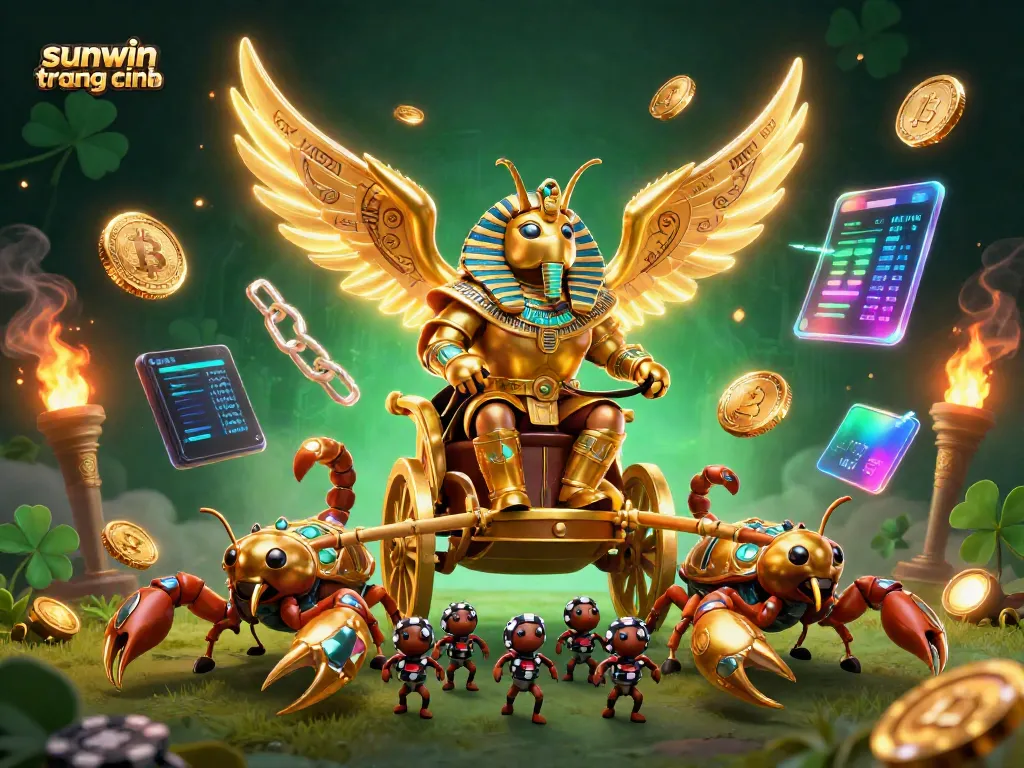 Engage in thrilling gameplay with sunwin trang chính, showcasing exciting gaming elements in a vivid 3D scene.