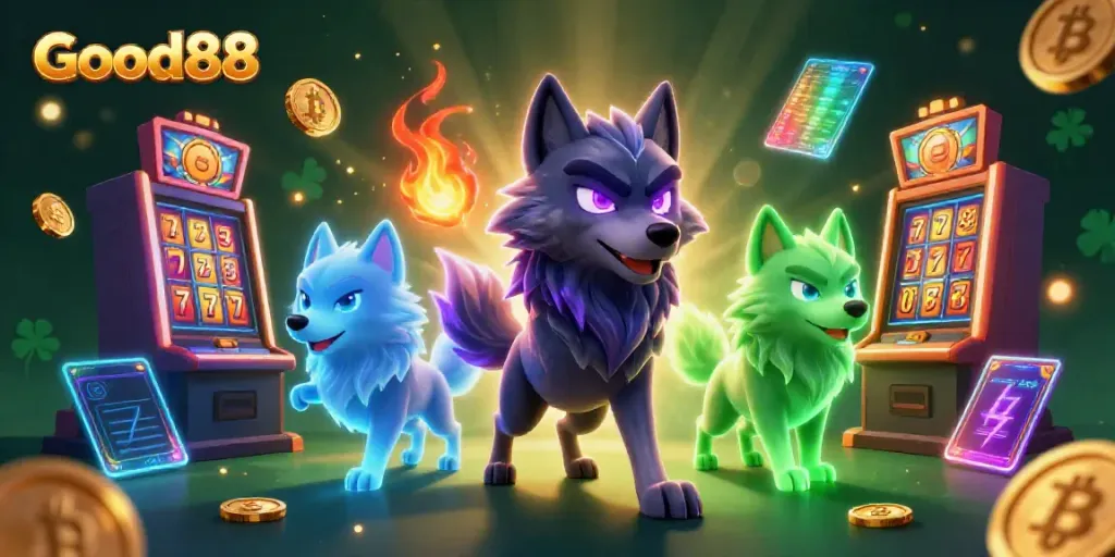 Experience thrilling gameplay with Good88 in this vibrant jackpot scene.