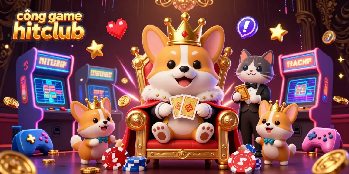 Experience thrilling play at cổng game hitclub with a vibrant 3D casino scene highlighting exciting gaming elements.