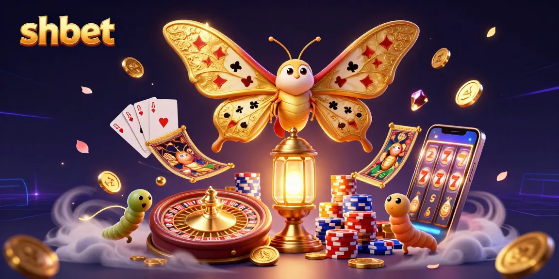 Experience thrilling gameplay with shbet, showcasing vibrant casino scenes in a dynamic 3D illustration.